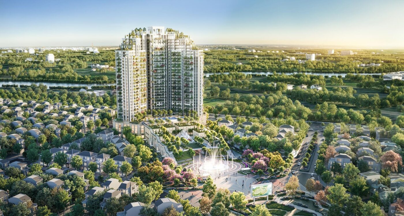 Phối cảnh chung cư Ecopark Vinh