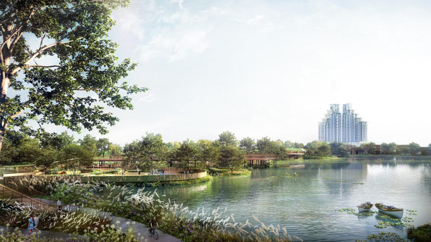 Phối cảnh chung cư Eco Central Park